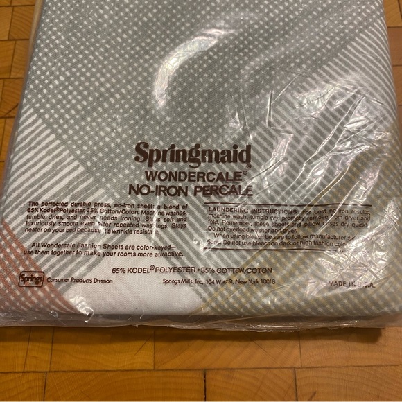 Vintage Springmaid Wondercale Pillowcases - Picture 3 of 3